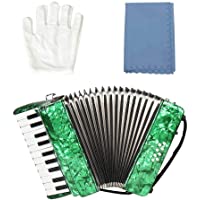 BoquiteCarnaval de San Valentín Acordeón Profesional- Instrumento Musical de acordeón de Piano bajo de 8 Teclas y 8…